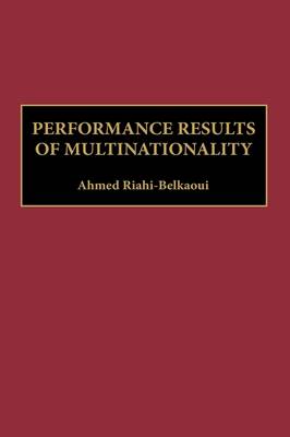 Book cover for Performance Results of Multinationality