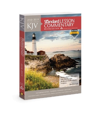 Book cover for KJV Standard Lesson Commentary(r) Deluxe Edition 2018-2019