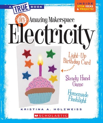 Book cover for Amazing Makerspace DIY Electricity (a True Book: Makerspace Projects)