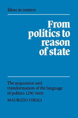 Cover of From Politics to Reason of State