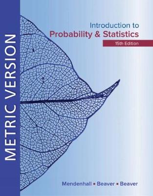 Book cover for Introduction to Probability and Statistics Metric Edition