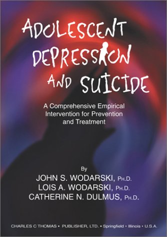 Book cover for Adolescent Depression and Suicide