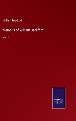 Book cover for Memoirs of William Beckford