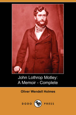 Book cover for John Lothrop Motley