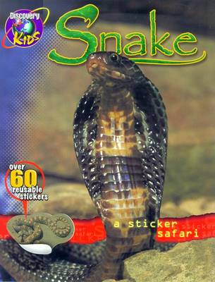 Book cover for Snake: Sticker Safari Books