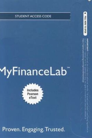 Cover of NEW MyLab Finance with Pearson eText -- Access Card -- for Fundamentals of Investing