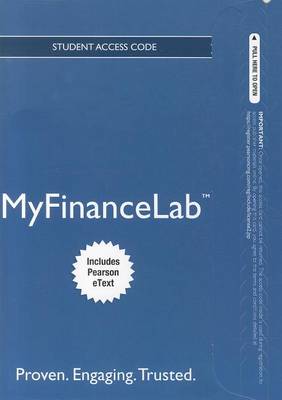 Book cover for NEW MyLab Finance with Pearson eText -- Access Card -- for Fundamentals of Investing