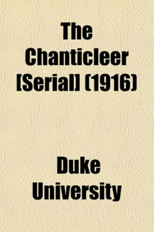 Cover of The Chanticleer [Serial] (1916)