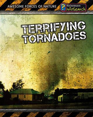 Book cover for Terrifying Tornadoes