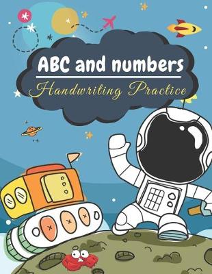 Book cover for ABC and Numbers Handwriting Practice