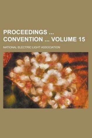 Cover of Proceedings Convention Volume 15