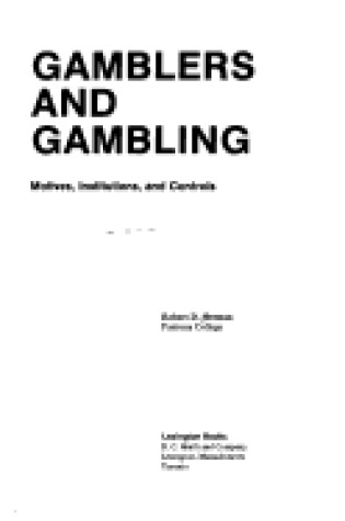 Cover of Gamblers and Gambling