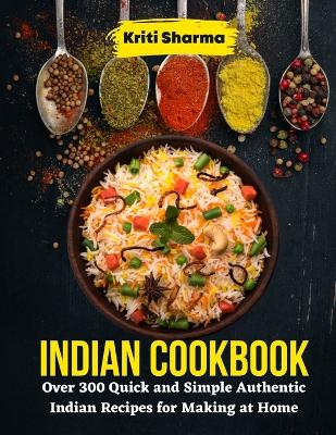 Book cover for Indian Cookbook