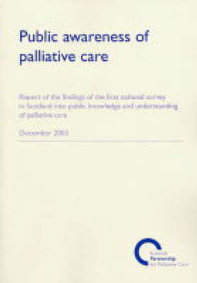 Book cover for Public Awareness of Palliative Care