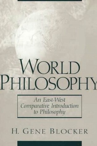 Cover of World Philosophy