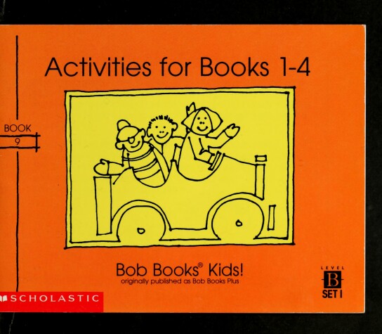 Book cover for Bob Books Kids! Set 1 Activity Book 1