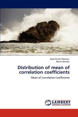 Book cover for Distribution of Mean of Correlation Coefficients