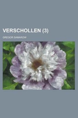 Cover of Verschollen (3 )