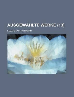 Book cover for Ausgewahlte Werke (13)