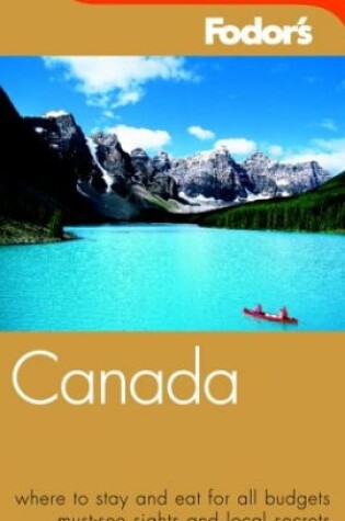 Cover of Fodor's Canada