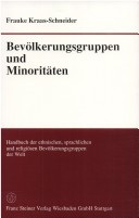 Cover of Bevolkerungsgruppen Und Minoritaten