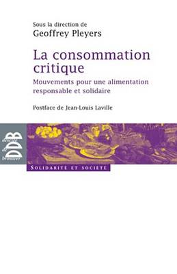 Book cover for La Consommation Critique