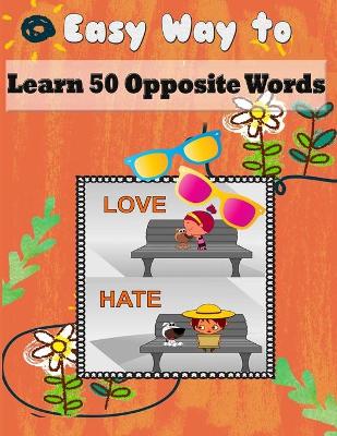 Book cover for Easy Way to Learn 50 Opposite Words