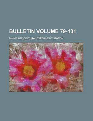 Book cover for Bulletin Volume 79-131