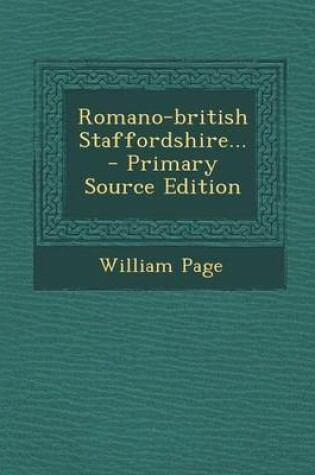 Cover of Romano-British Staffordshire...