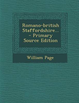 Book cover for Romano-British Staffordshire...