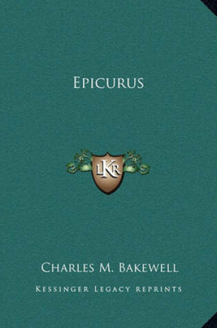 Cover of Epicurus