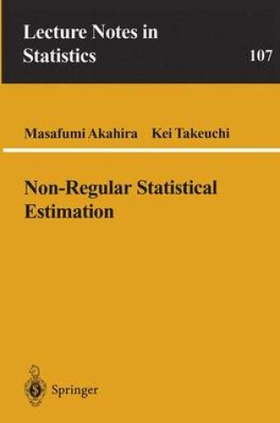 Cover of Non-Regular Statistical Estimation