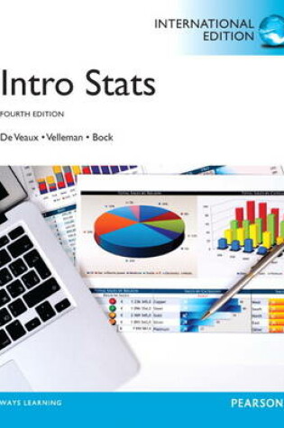 Cover of Intro Stats, plus MyStatLab with Pearson eText