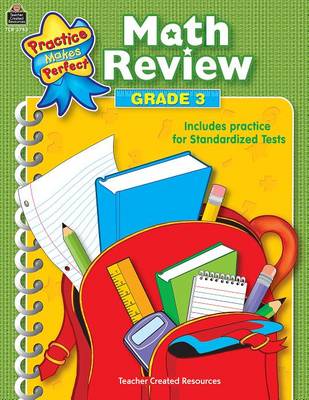Book cover for Math Review Grade 3