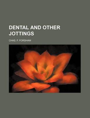 Book cover for Dental and Other Jottings