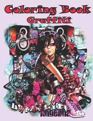 Book cover for Graffiti Coloring Book