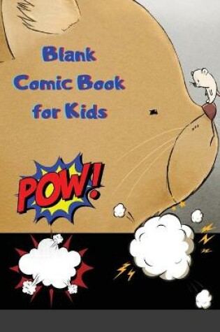 Cover of Blank Comic Book for Kids