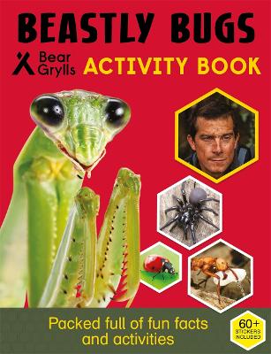 Book cover for Bear Grylls Sticker Activity: Beastly Bugs