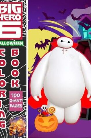 Cover of Big Hero 6 Halloween Coloring Book