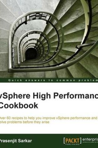 Cover of Vsphere High Performance Cookbook