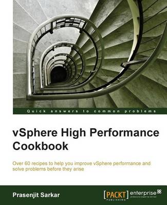 Cover of Vsphere High Performance Cookbook