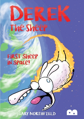 Book cover for Derek The Sheep: First Sheep In Space