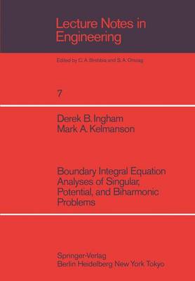 Cover of Boundary Integral Equation Analyses of Singular, Potential, and Biharmonic Problems