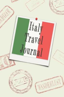 Book cover for Italy Travel Journal