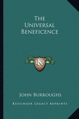 Book cover for The Universal Beneficence
