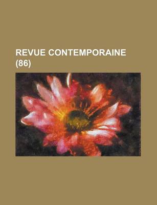 Book cover for Revue Contemporaine (86)