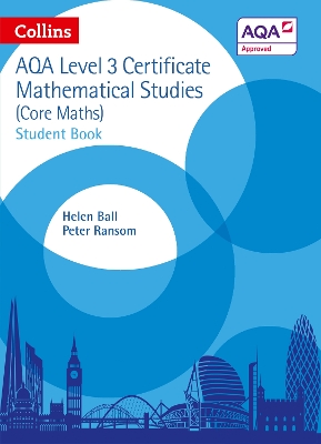 Book cover for AQA Level 3 Mathematical Studies Student Book