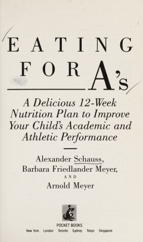 Book cover for Eating for A's