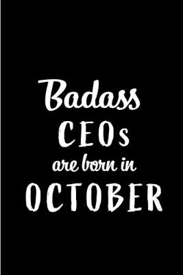 Book cover for Badass CEOs Are Born In October