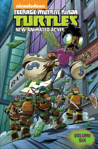Book cover for Teenage Mutant Ninja Turtles: New Animated Adventures Volume 6